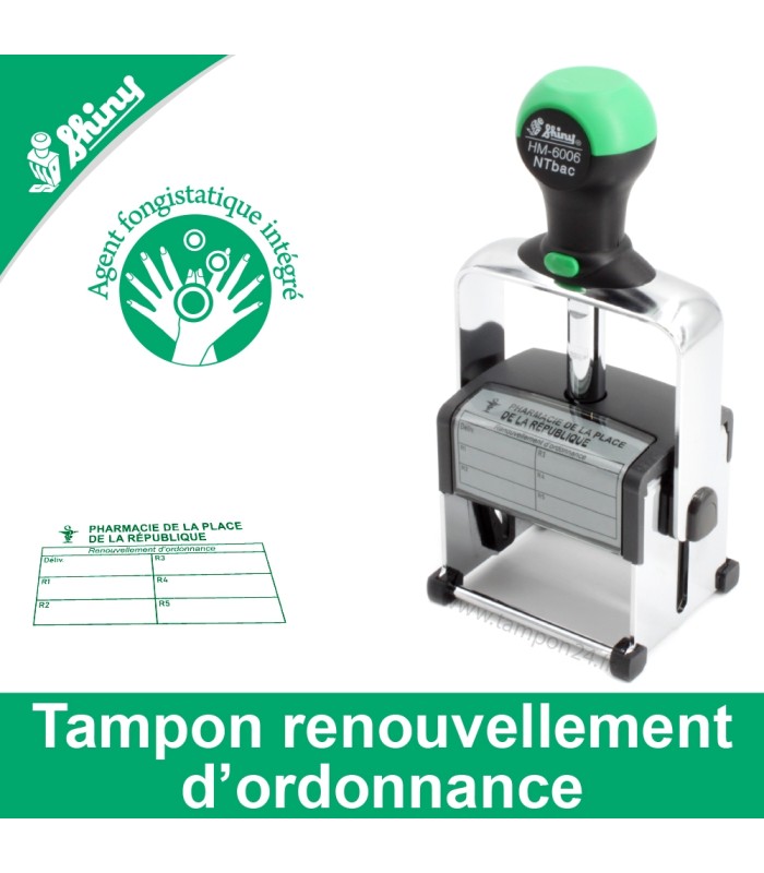 Tampon Pharmacie antibactérien