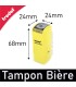 Tampon encreur compact 