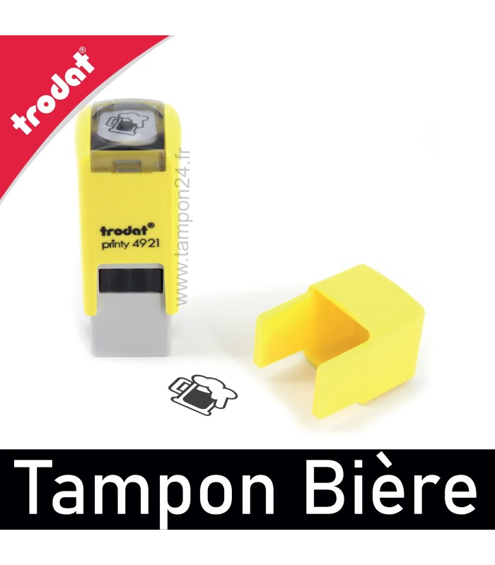 Attention à la Mousse avec le timbre bière