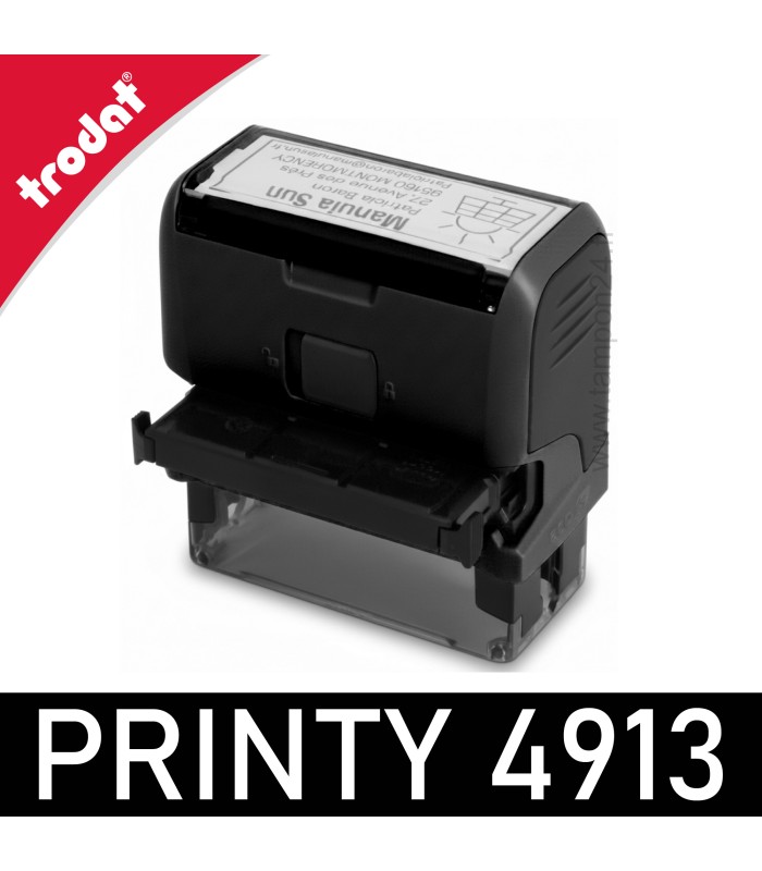 Comment extraire la cassette d'encrage du Trodat Printy 4913