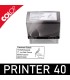Exemple d'impression du tampon Colop Printer 40