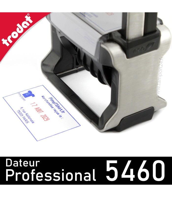 Trodat Professional 5460 disponible en plusieurs couleurs d'encrage
