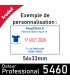Exemple de personnalisation de Trodat Professional Dateur 5460