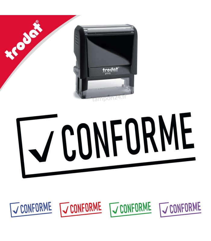 Tampon encreur CONFORME