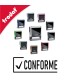 Choisissez la couleur de votre tampon CONFORME