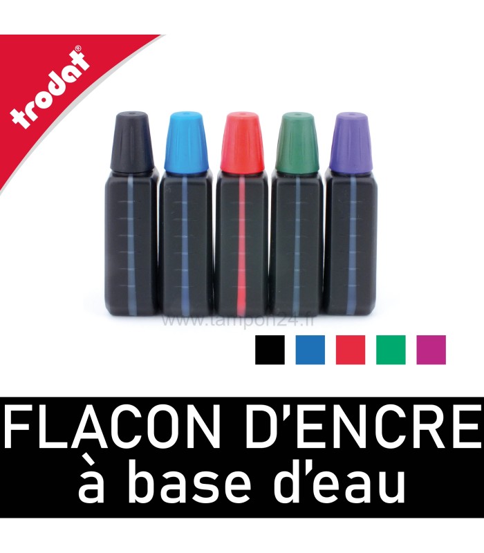 Trodat 7011 encre à base d'eau sans solvant