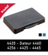 Pad d'encre 6/8746 disponible en coloris noir ou bleu