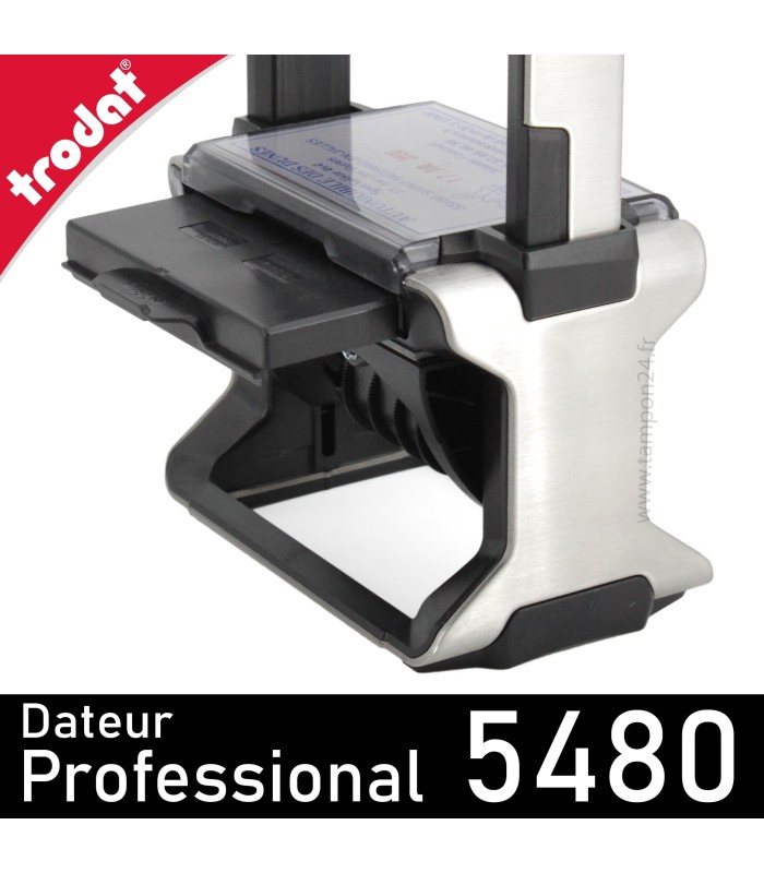 Accès à la réserve d'encre facile sur le Trodat Professional 5480