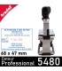 Professional 5480 de chez Trodat, tampon encreur avec monture en métal et poignée ergonomique