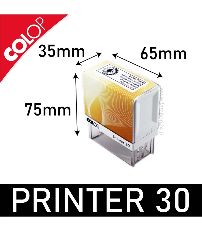 Le Colop Printer 30 est un tampon personnalisé ultra compact