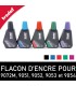 Encre 7011 de chez Trodat, disponible en 5 coloris