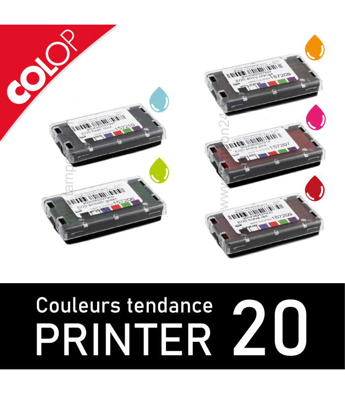 Cassette encrage Colop Printer 20