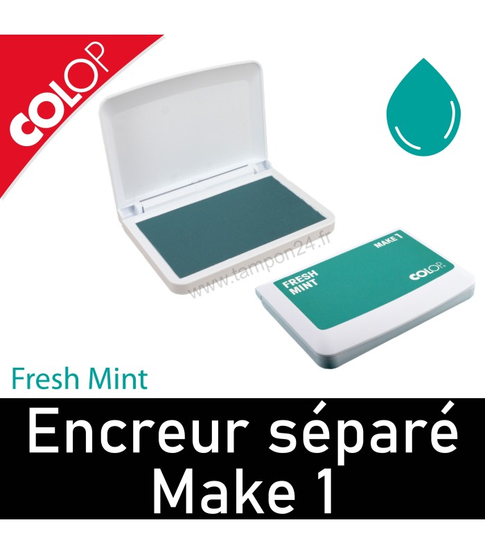 Fresh Mint : Encre menthe fraiche qui tire vers le turquoise