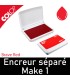 Brave Red : Couleur rouge légèrement plus foncée que l’encre rouge classique