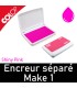 Shiny Pink : Encreur de couleur rose fluo