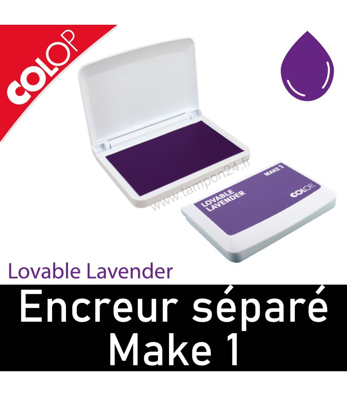 Lovable Lavender : Pad d’encre couleur violet lavande
