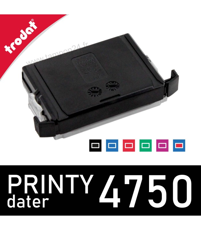 Recharge d'encre pour tampon 4750 Trodat Printy