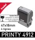 Boitier Trodat Printy 4912