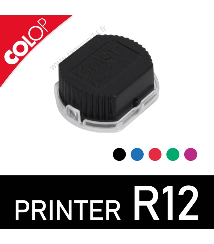 Encreur pour tampon rond Colop Printer R12