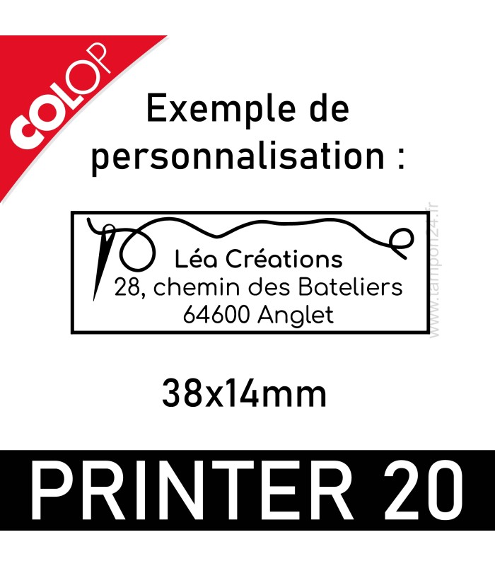 Tampon Colop 20