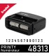 Vue du dessous du Trodat Printy 48313