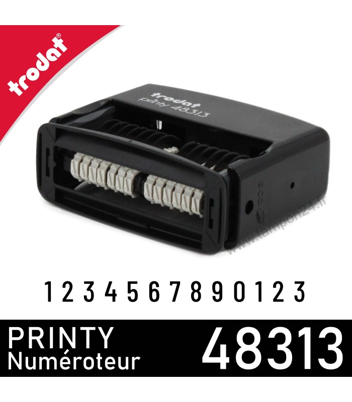 Vue du dessous du Trodat Printy 48313