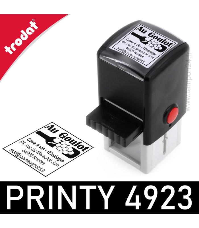 Comment extraire la cassette d'encrage du Trodat Printy 4923
