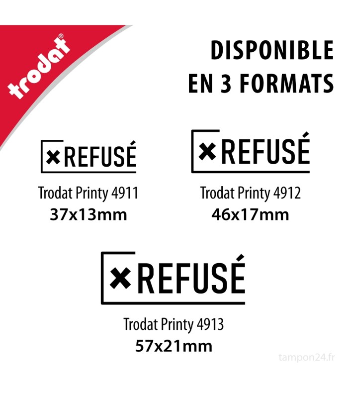 3 tailles d'impressions disponibles. Mini, classique et maxi