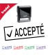 Tampon formule "accepté" Trodat Printy 