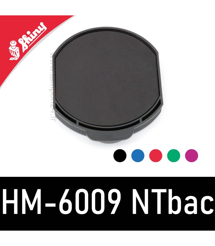 Cassette d'encrage pour Shiny HM-6009 NTbac