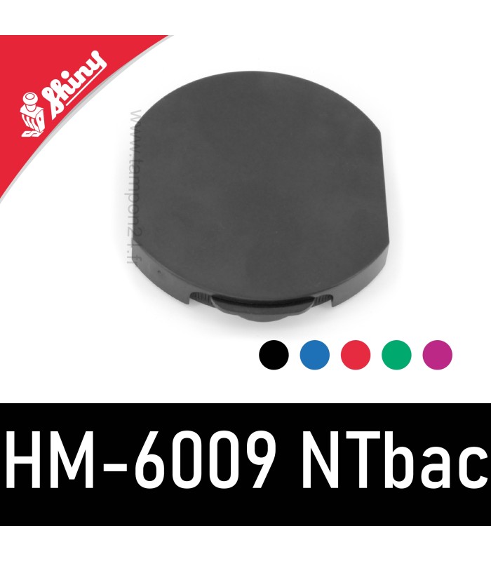Recharge d'encre pour tampon encreur Shiny Printer HM-6009 NTbac