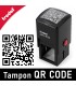 Tampon spécial QR code personnalisé 30x30mm