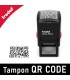 Aperçu d'impression du tampon spécial code QR