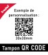 Exemple de personnalisation du cachet qrcode