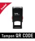 Tampon qr code, qualité Trodat, tampon robuste et compact 