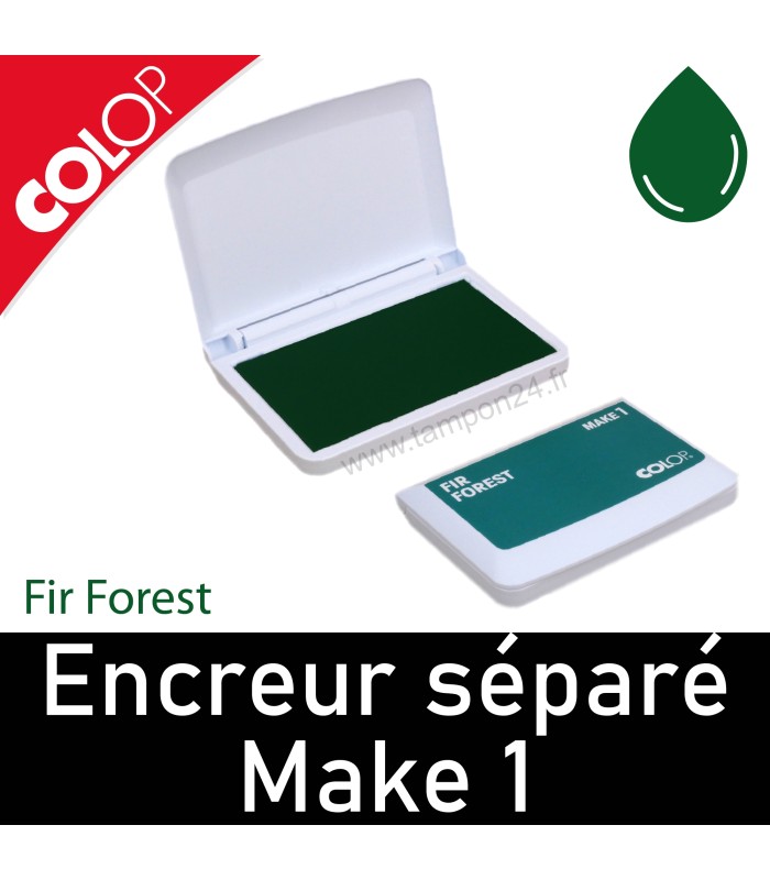 Fir Forest : Encreur vert couleur des forêts de pins