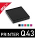 Cassette d'encrage pour Colop Printer Q43
