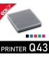 Encreur pour Colop Printer Q43 et son couvercle de protection