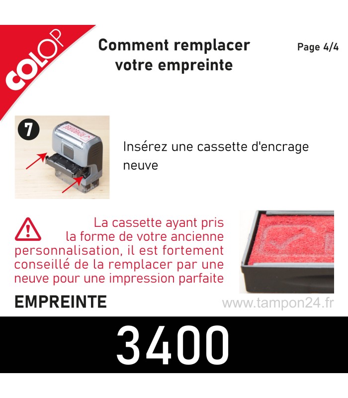 Comment remplacer votre empreinte - étape 4 sur 4