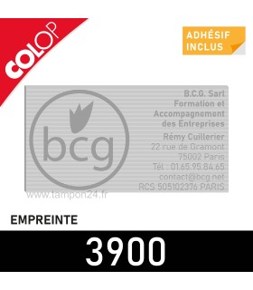 Empreinte pour Colop 3900