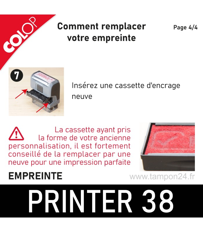 Remplacer facilement votre empreinte - étape 4 sur 4