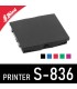 Recharge d'encre pour Shiny S836 avec son couvercle de protection