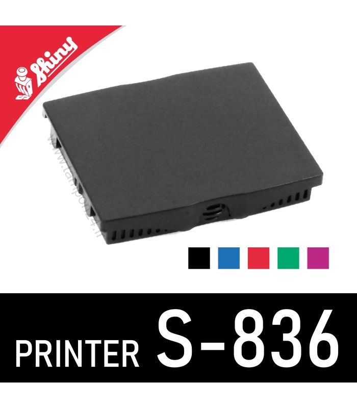 Recharge d'encre pour Shiny S836 avec son couvercle de protection