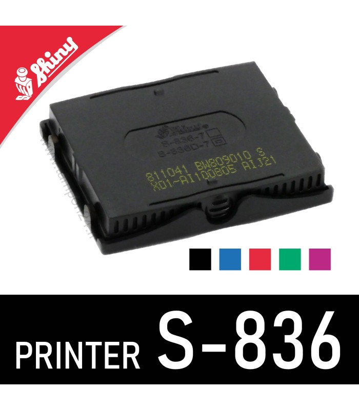 Cassette d'encrage Shiny S-836-7