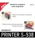 Retirer l'ancienne empreinte de votre shiny printer S538