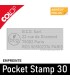 Empreinte pour Colop Pocket Stamp 30