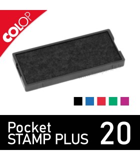 Réserve d'encre pour tampon de poche Colop Pocket Stamp Plus 20