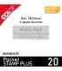 Aperçu d'une personnalisation d'empreinte pour colop pocket stamp plus 20