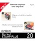Retirez l'ancienne personnalisation de votre colop pocket stamp plus 20