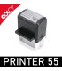 emplacement de la recharge d'encre du colop printer 55